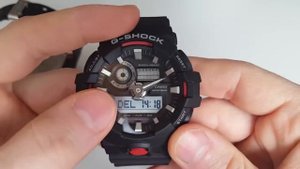 Преемственность поколений. Casio G Shock GA 700 1AER