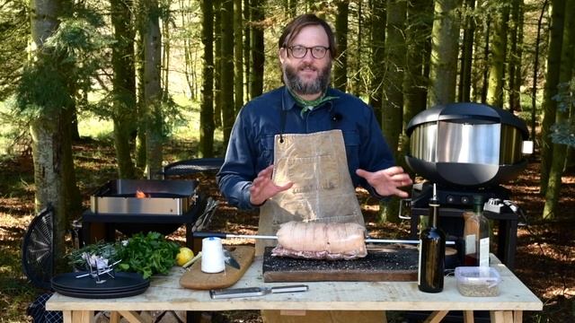 Bad Boy Sandwich med Italiensk porchetta på Morsø Grill ´17 og den nye Churrasco