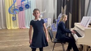 Басова Анна ;Муз.С.Белоусова сл.И.Токмаковой “Радость”; ГУО "Могилевская ДШИ №1 им.И.М. Лученка"