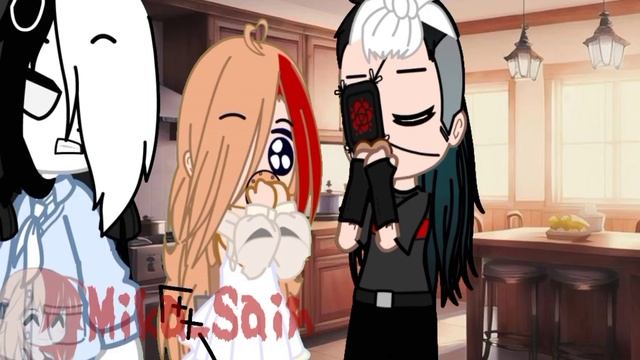 "Когда на кухне я включаю свет" Gacha club By:♡Антимир♡ смотреть онлайн