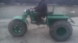 вездеход из мотоцикла урал. трицикл на базе урала. трицикл на ободрышах. урал каракат