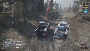 СМЕШНЫЕ МОМЕНТЫ В MUDRUNNER С ДРУГОМ!