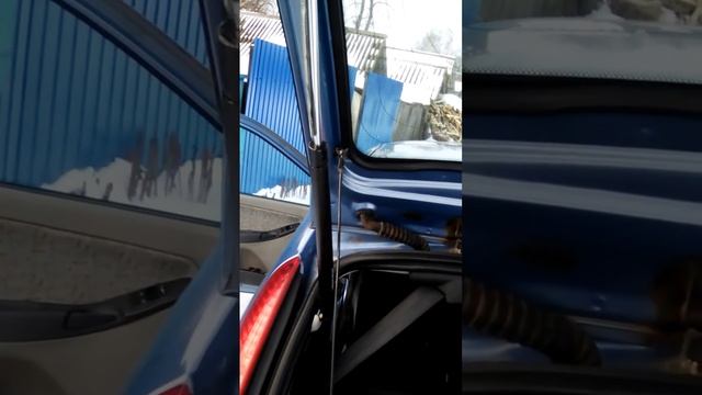 бюджетный ремонт задних упоров крышки багажника