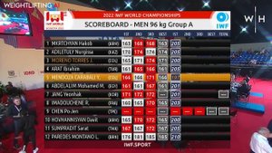 -96kg World Weightlifting Championships '22 | The Lesman Show