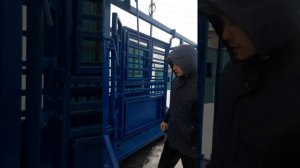 Фиксатор крс, раскол крс, станок для крс