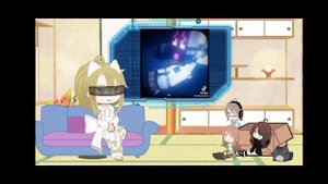 реакция Шэрон (Последняя Реальность) на финал Последней Реальности / #лололошка #реакция #гача