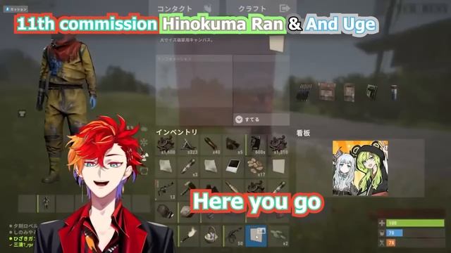 【Compilation】All of Gamma's art commissions in VCR RUST server【Holostars EngSub】