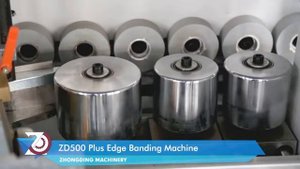 ZD500PLUS EDGE BANDING MACHINE FROM QINGDAO ZHONGDING MACHIENRY