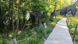 Динозавры в Динопарке Тула