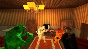Monster cat horror fight. 🥊👊 Cat Fred Evil Pet. #games #gameplay #animation