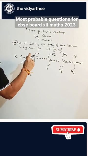 Most probable questions cbse board xii maths 2023😱😱🔥💯#trendingshorts #maths #boardexam #ytshorts