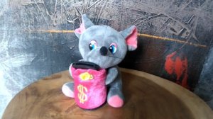 Копилка мышка музыкальная