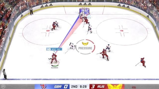 NHL 24 | ЧМ ПО ХОККЕЮ 2024 ЗА СБОРНУЮ РОССИИ | РОССИЯ - ВЕЛИКОБРИТАНИЯ | 7 ТУР