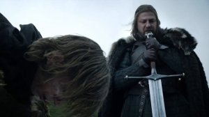 Game of Thrones - Lord Stark executing deserter