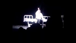 Спектакль Маяковский. Я сам. Отрывок в исполнении Никиты Кологривого.