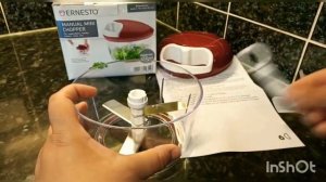 Manual Mini Chopper (veggies+ herbs), Perfect Kitchen Gadget - Unboxing, Review, Demo & CookingHack