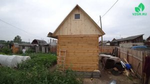 Строительство садового домика в Зеленогорске. ч. 11