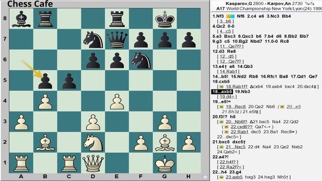 #24 Kasparov vs Karpov | World Chess Championship 1990 | English Opening | Game 24