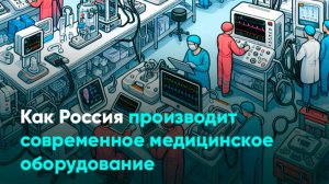 Как Россия производит современное медицинское оборудование