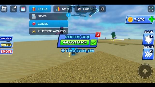 *NEW UPDATE* BLADE BALL ROBLOX CODES | BLADE BALL CODES | BLADE BALL CODE смотреть онлайн