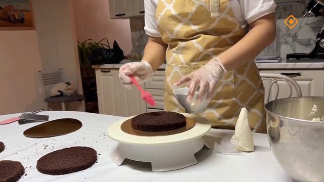 Игидэй оскуолатын "Дьарыктаах оҕолор" бырайыага. Торт оҥорор Алина Захарова