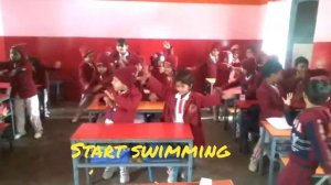 || Smart teaching for small kids|| Navjeevan English School Belthara road Ballia|| Action words||