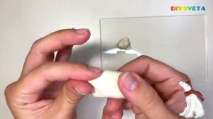 «Животные севера. Белый мишка.» видеоуроки по лепке для детей 4-7 лет   #идея #лепка #modeling