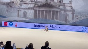 31-01-2025 Выступления Марии Борисовой на Чемпионате Санкт-Петербурга.   часть 4