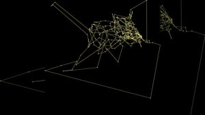 Simulated annealing solving travelling salesman problem