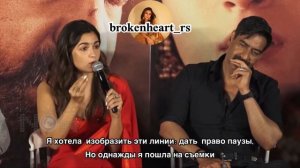 Алия Бхатт рассказывает о съёмках фильма «RRR»