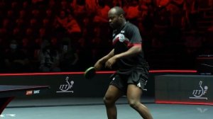 ARUNA Quadri vs MA Long Slow Motion | #SingaporeSmash 2022