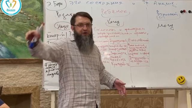 ✅Лекция: «Эго состояния и трансакционный анализ»
