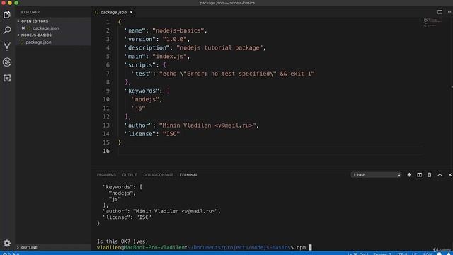 Полное руководство NodeJS Урок 6 Что такое NPM
