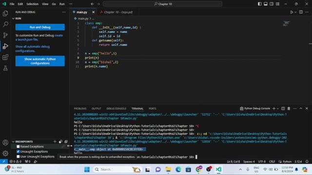 Learn Python Full Video in Nepali | Object Oriented Programming | Ashlya Tech