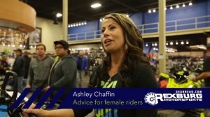 Ashley Chaffin - Advice for female riders