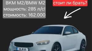 Стоит ли ПОКУПАТЬ BMW M2/BKM M2 в EMERGENCY HAMBURG!