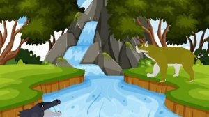 Smilodon vs Giant Crocodile