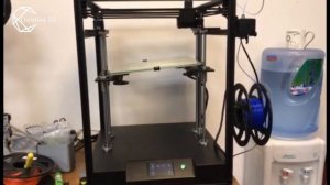 Creativity "Elf" CoreXY 3Dprinter Double Z-axis automatic leveling test~!~