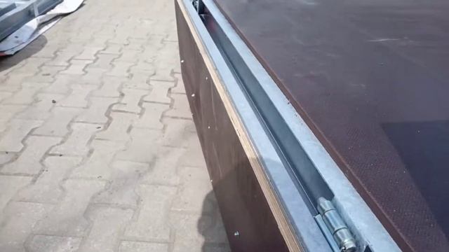 Бортовой прицеп Русич 325 Д (двухосный) смотреть онлайн