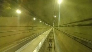 Первый день возобновления работы Межтерминального поезда в Шереметьево