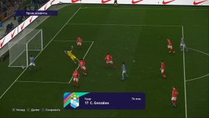 Невероятное спасение Александра Селихова.Cпартак Москва 2023.PES.