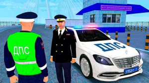 👮 БУДНИ ДПС на МАТРЕШКА РП -  CRMP MOBILE.