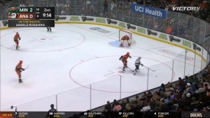 Wild Break Game Wide Open Vs. Ducks With Two Quick Goals