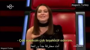 تحدث هاديسا الفرنسيه  Oses Türkiye hadise Fransızca konuşan