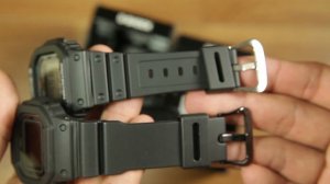 Casio  G-shock G-5600E-1 VS G-shock DW-5600MS-1