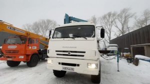 Кму ИНМАН 240 на шасси КамАЗ 43118