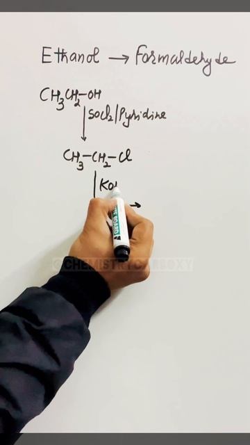 Ethanol into Formaldehyde#ethanol #formaldehyde #conversion смотреть онлайн