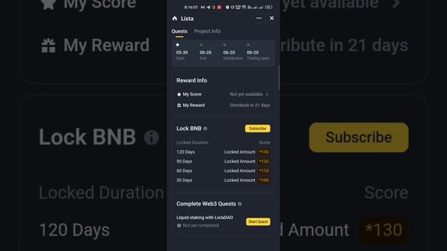 How to Join LISTA DAO Airdrop | Binance Web3 Airdrop 🪙