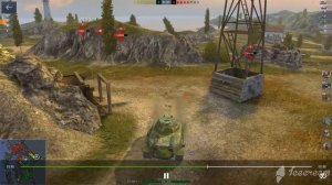 Светляк МТ-25 в деле WoT Blitz 16 08 2018 9:50