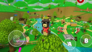 Прохожу миссию (полет на бумажном самолётике в гигантском доме). #супермишкапутешествие #миссии